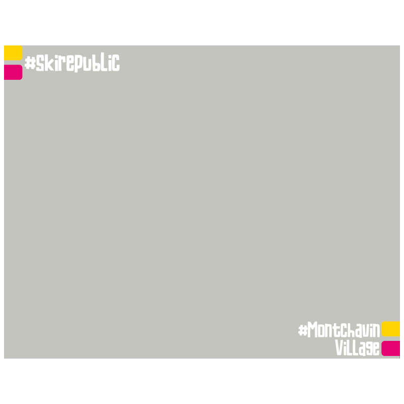 Adhésifs vitrines magasin Ski Republic