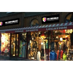Enseigne magasin Ski Republic