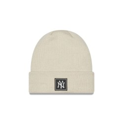 Bonnet New Era Team Cuff Beanie New York Yankees Stone