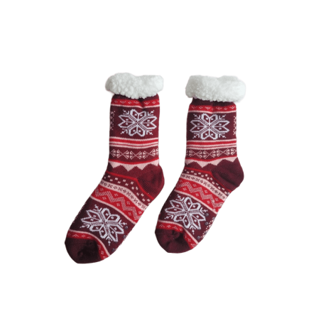 WINTERSOCKS BURGUNDY FLAKE | PVC : 12,95€ | Coef : 4.49